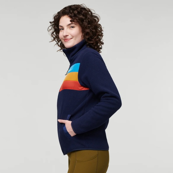 COTOPAXI Teca Fleece Full-Zip Jacket Navy Size Medium - Picture 10 of 15